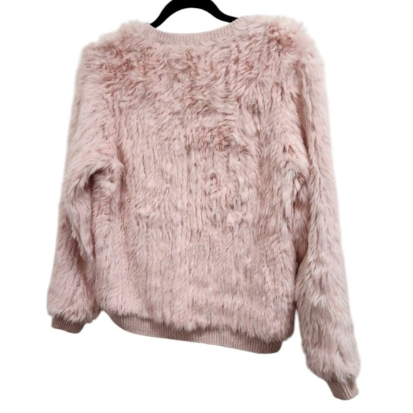 Opening Ceremony Pink Angora Rabbit Fur Crewneck Sweater Size M - Picture 8 of 15